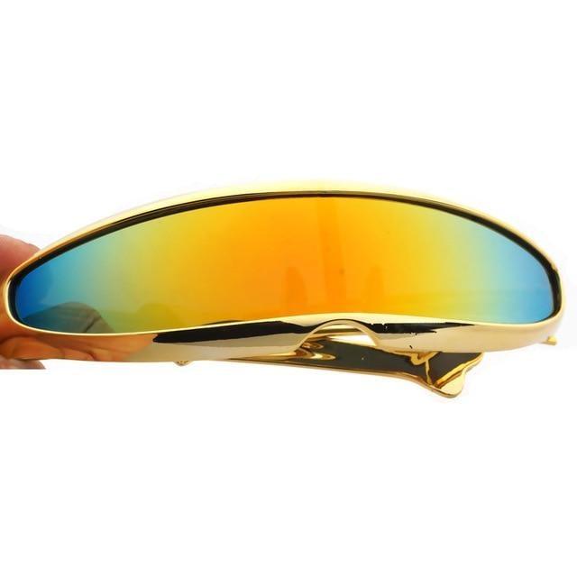 Retro Polarized Sports Sunglasses – Colorful Frame Vintage Unisex