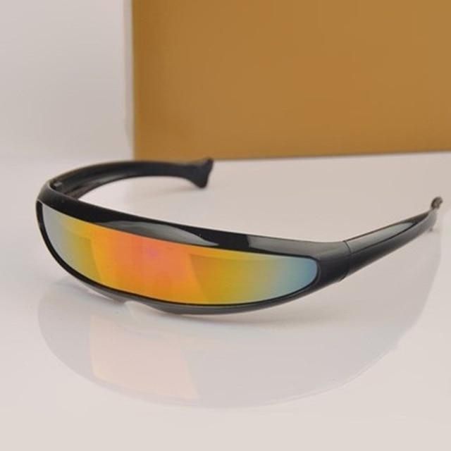 Retro Polarized Sports Sunglasses – Colorful Frame Vintage Unisex