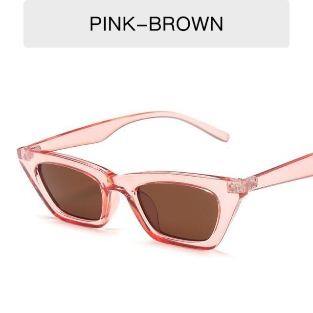 Retro Cat Eye Sunglasses for Women – UV400 Lightweight