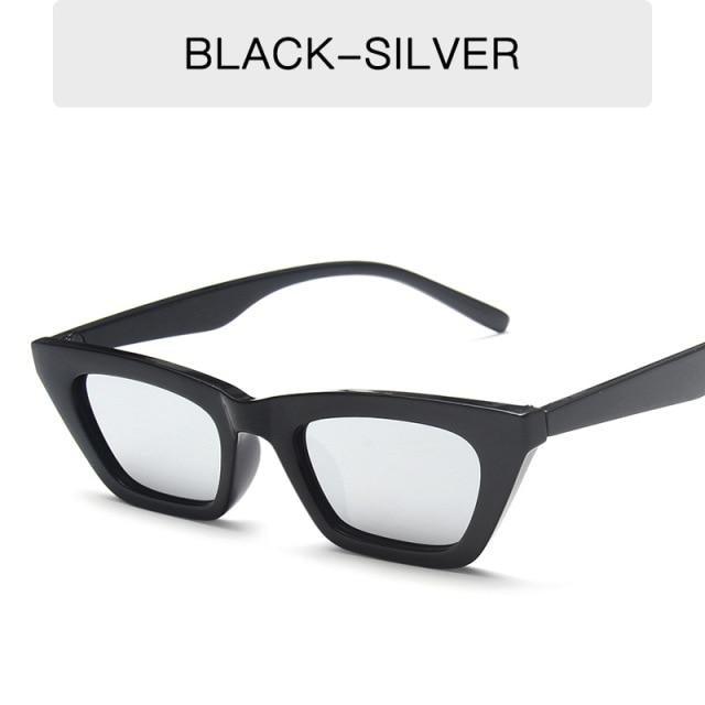 Retro Cat Eye Sunglasses for Women – UV400 Lightweight