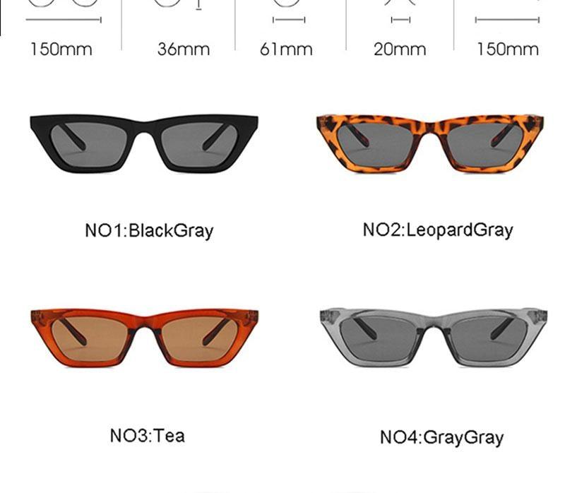 Retro Cat Eye Sunglasses for Women – UV400 Lightweight