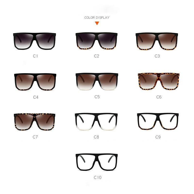 Oversized Square Sunglasses for Women – Vintage Shades