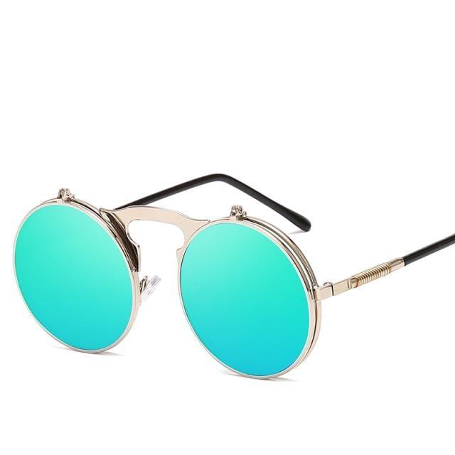 Flip Double Lens Sunglasses for Men & Women – Alloy Frame