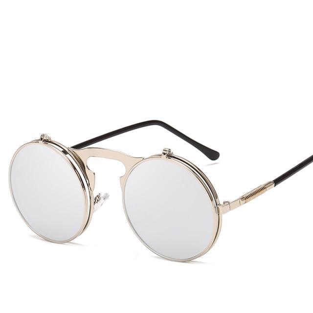Flip Double Lens Sunglasses for Men & Women – Alloy Frame