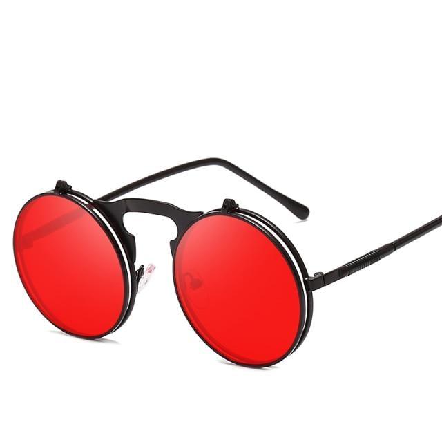 Flip Double Lens Sunglasses for Men & Women – Alloy Frame