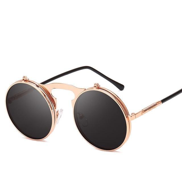 Flip Double Lens Sunglasses for Men & Women – Alloy Frame