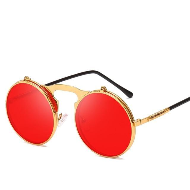 Flip Double Lens Sunglasses for Men & Women – Alloy Frame