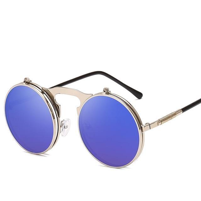Flip Double Lens Sunglasses for Men & Women – Alloy Frame