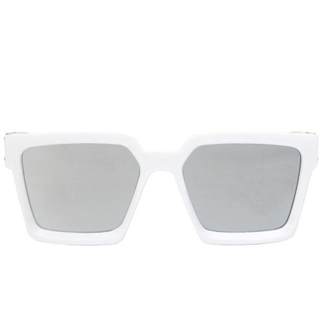 Oversized Square Sunglasses for Women – Tinted Glitter Shades