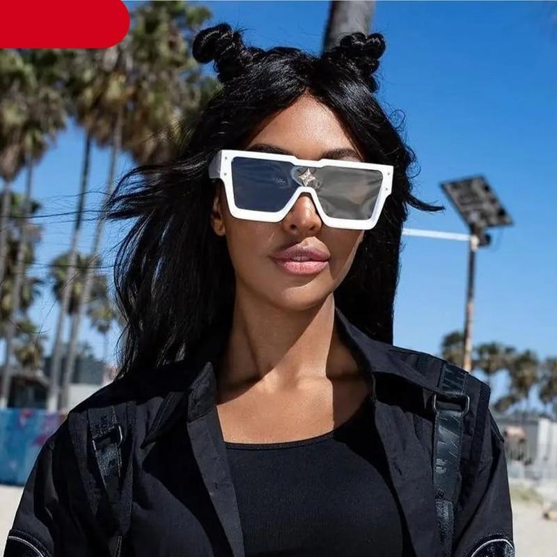 Rimless Rectangle Sports Sunglasses – UV400 Polarized