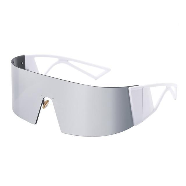Rimless Rectangle Sports Sunglasses – UV400 Polarized
