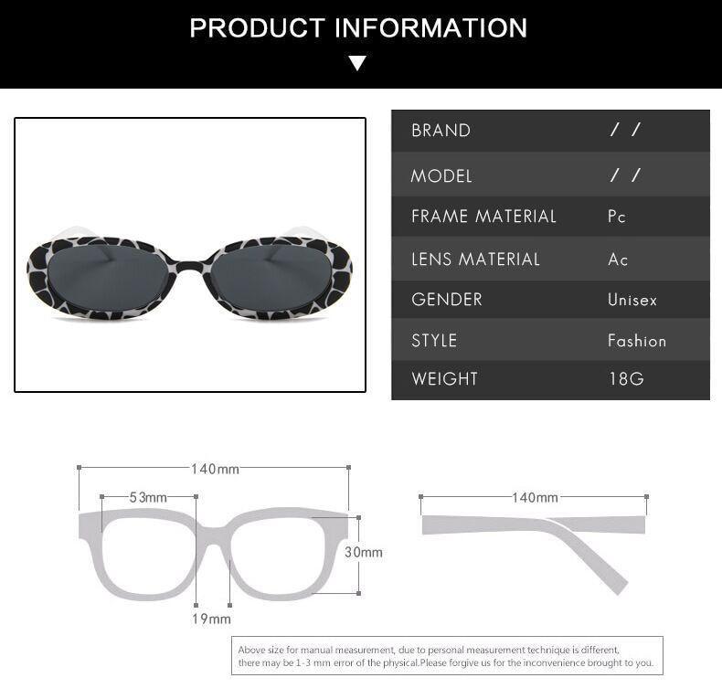90s Tiny Oval Polarized Sunglasses – Small Vintage Frame Women's