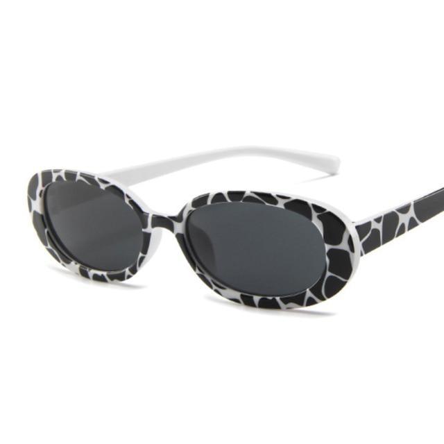 90s Tiny Oval Polarized Sunglasses – Small Vintage Frame Women's