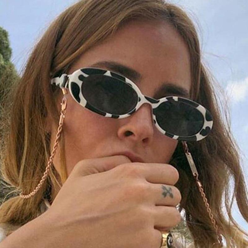 90s Tiny Oval Polarized Sunglasses – Small Vintage Frame Women's