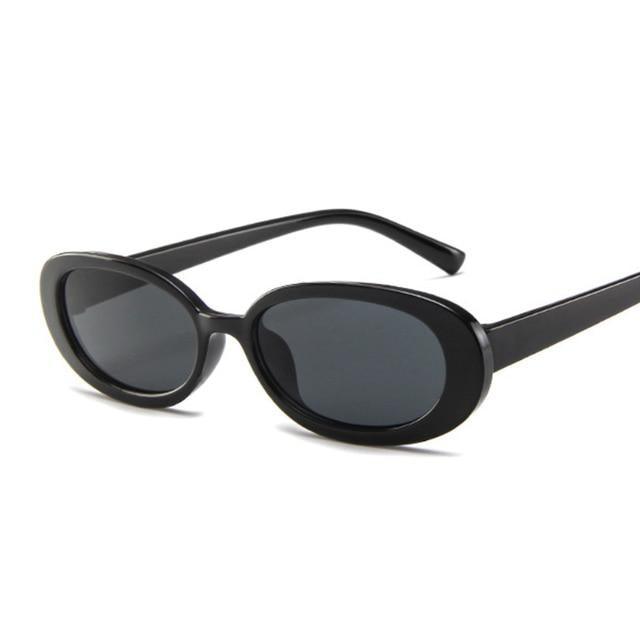 90s Tiny Oval Polarized Sunglasses – Small Vintage Frame Women's