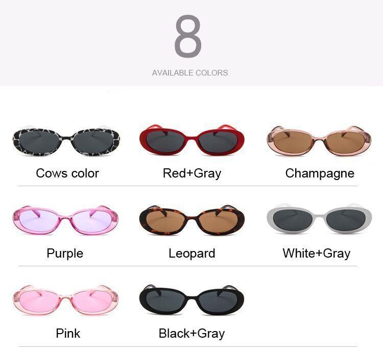 90s Tiny Oval Polarized Sunglasses – Small Vintage Frame Women's