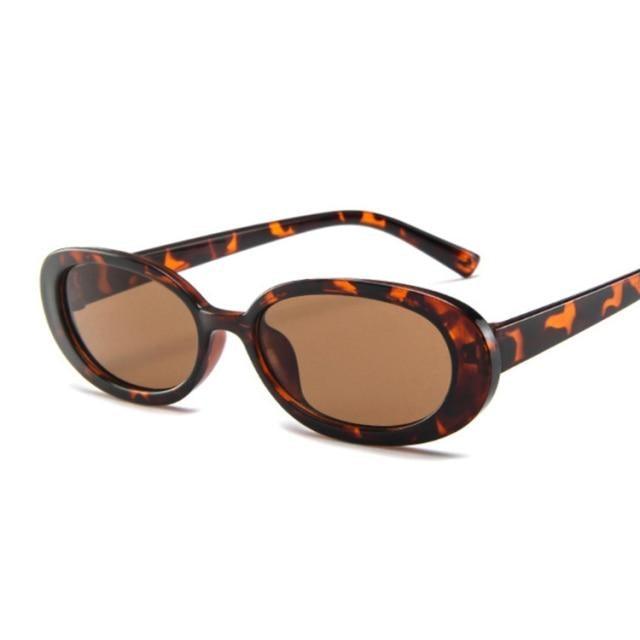 90s Tiny Oval Polarized Sunglasses – Small Vintage Frame Women's