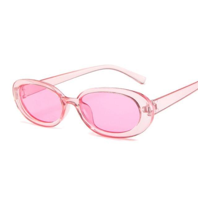 90s Tiny Oval Polarized Sunglasses – Small Vintage Frame Women's