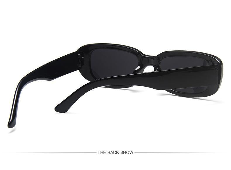 Narrow Rectangle Sunglasses for Women – Retro Luxury