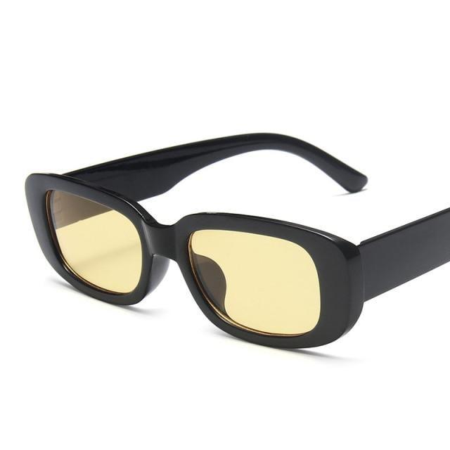 Narrow Rectangle Sunglasses for Women – Retro Luxury