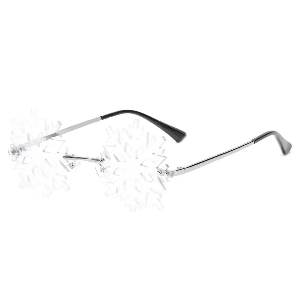 Unisex Elegant Diamond Shape Rimless Sunglasses Vintage Sun Glasses Cute Designs Excellent Gift For Summer