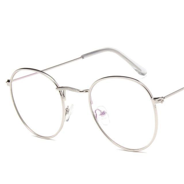 Round Vintage Sunglasses Unisex – Metal Frame UV400