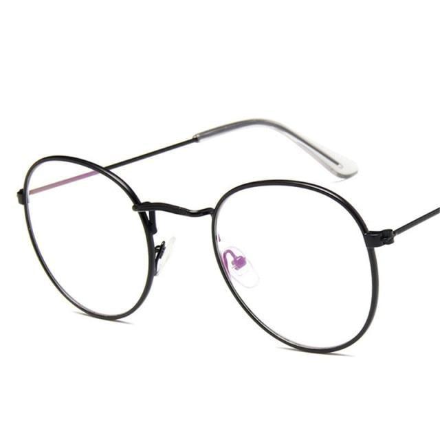 Round Vintage Sunglasses Unisex – Metal Frame UV400
