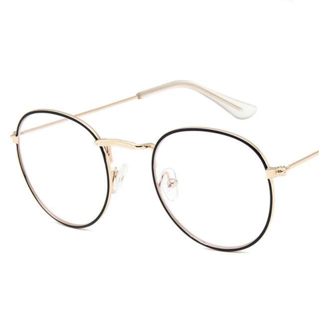 Round Vintage Sunglasses Unisex – Metal Frame UV400
