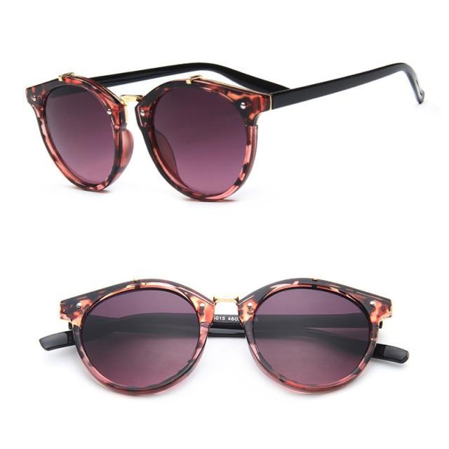 Vintage Round Sunglasses Unisex – UV400 Classic Outdoor