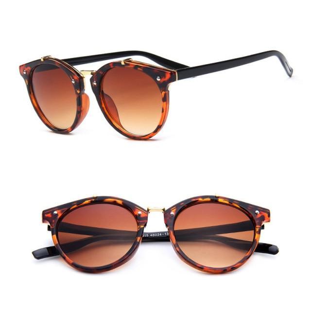 Vintage Round Sunglasses Unisex – UV400 Classic Outdoor