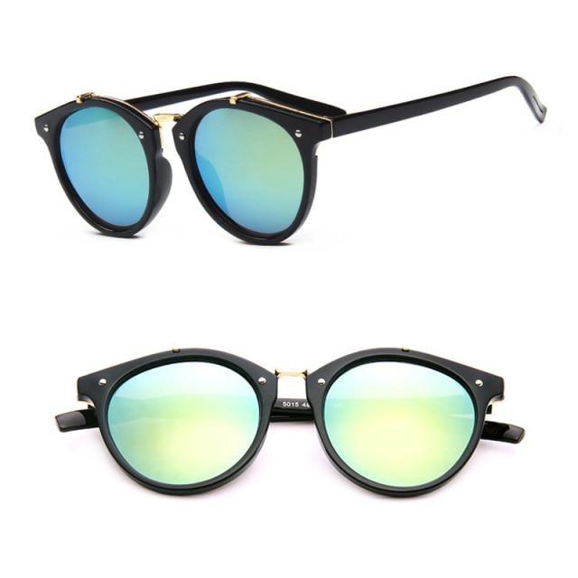 Vintage Round Sunglasses Unisex – UV400 Classic Outdoor