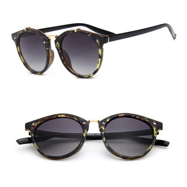Vintage Round Sunglasses Unisex – UV400 Classic Outdoor