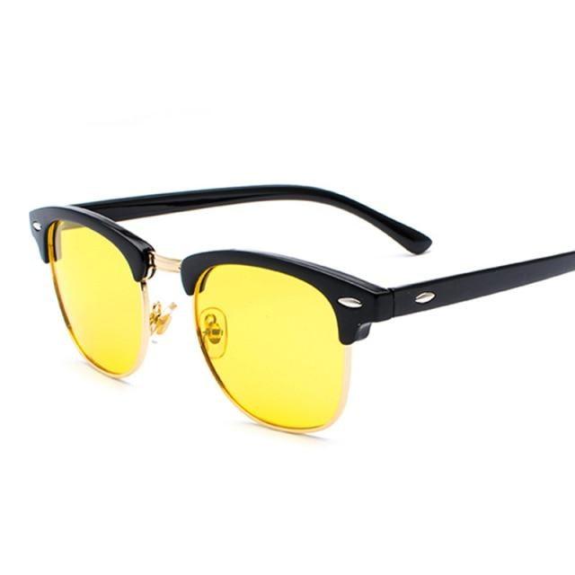 Vintage Polarized Square Sunglasses – Retro UV400 Men's & Women's