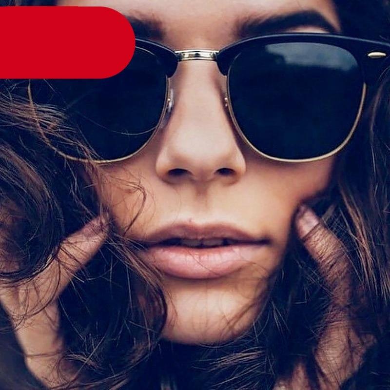 Vintage Polarized Square Sunglasses – Retro UV400 Men's & Women's
