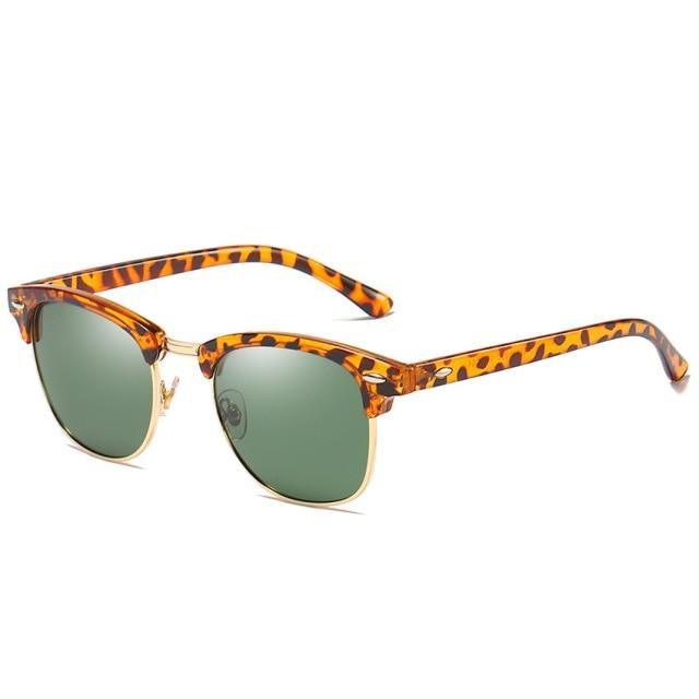 Vintage Polarized Square Sunglasses – Retro UV400 Men's & Women's