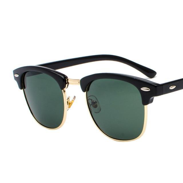Vintage Polarized Square Sunglasses – Retro UV400 Men's & Women's