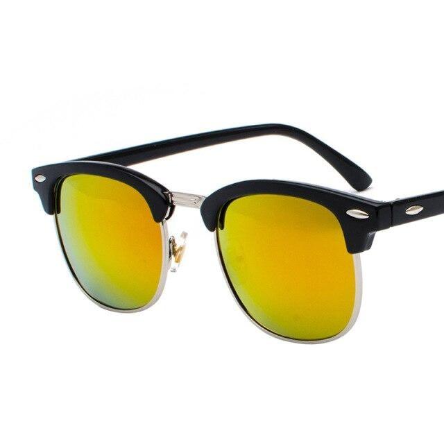 Vintage Polarized Square Sunglasses – Retro UV400 Men's & Women's