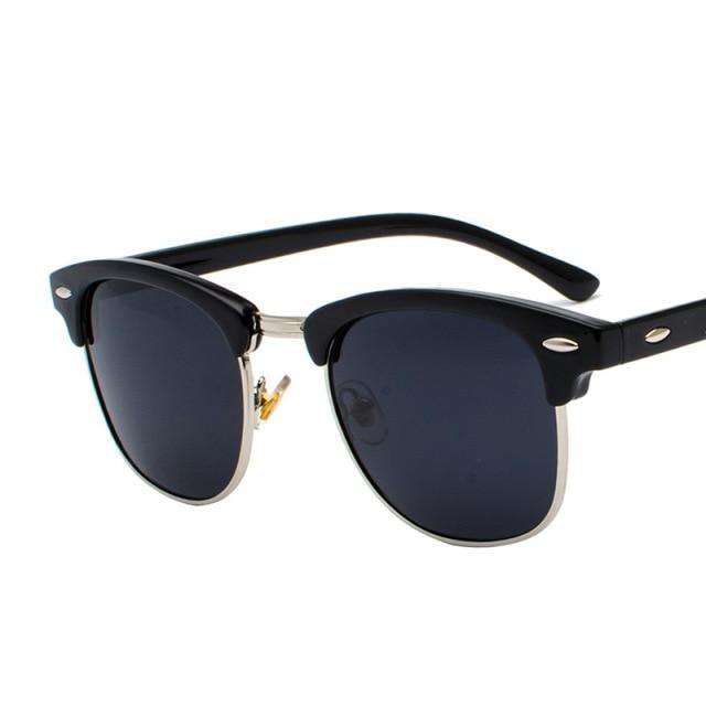 Vintage Polarized Square Sunglasses – Retro UV400 Men's & Women's