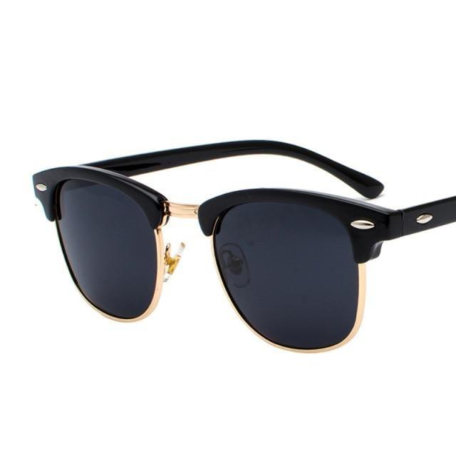 Vintage Polarized Square Sunglasses – Retro UV400 Men's & Women's