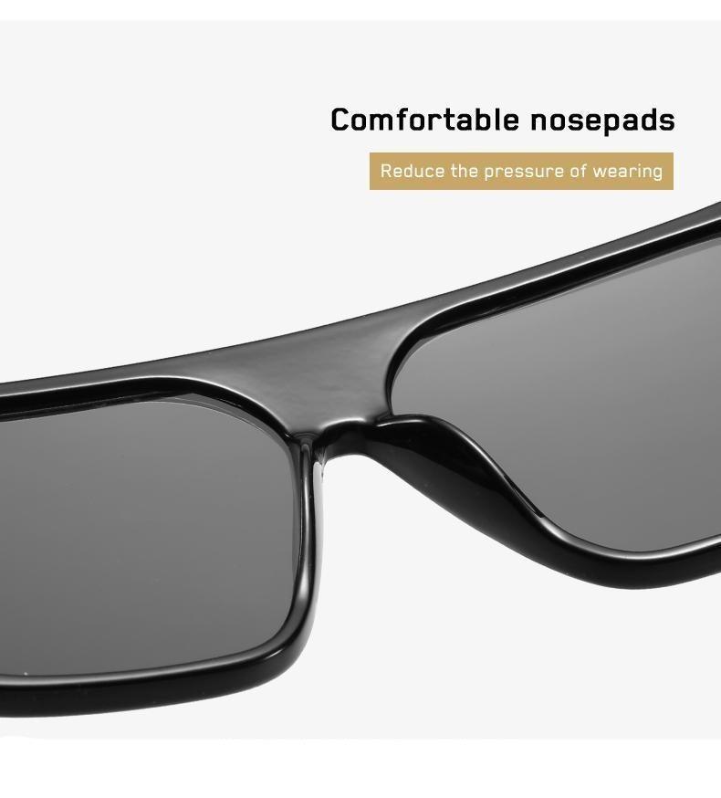 Oversized Flat Top Sunglasses for Women – Colorful Luxury