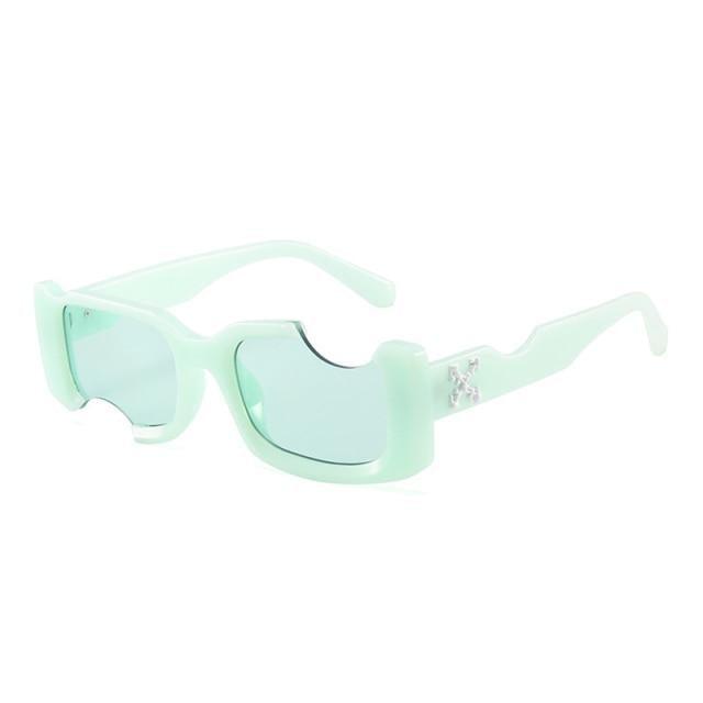 Vintage Rectangle Sunglasses for Women – Luxury Tinted