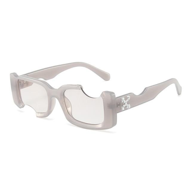 Vintage Rectangle Sunglasses for Women – Luxury Tinted